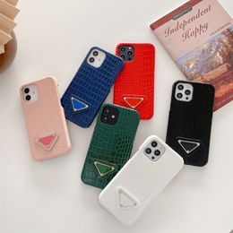 Fashion Phone Cases for iPhone 13 Pro Max i 12 12Pro 12Promax 11 11Pro 11Promax X XS XR XSMAX 7 8 PLUS Shell PU Leather Designer