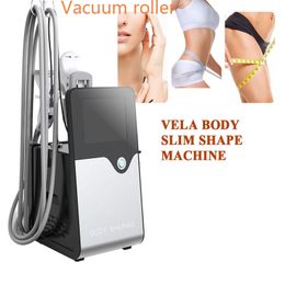 Beauty Equipment Vela Body Shape Cavitation Vacuum RF Roller Massage Loss Weight Shaping Fat Burning Lymphatic Drainage Slimming Wrinkle Removal Machine