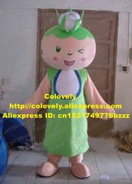 Mascot doll costume New Freen Cotton Boy Mascot Costume Mascotte Bomull Algondon Gossypium Spp With Small White Cotton Happy Face No.2793 Fr