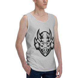 Men's Tank Tops Viking Skull Men's Top Shirt Vest Men Set Funny Sarcastic Creative Sleeveless Garment