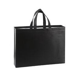 Large Shopping Bag Eco-Friendly Non-woven Fabric Handbag Portable Foldable Travel Grocery Packaging Organizer