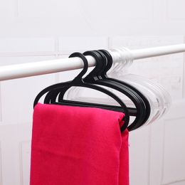 Circle Shape Coat Hanger Multifunctional Scarf Belt Tie Clothes Display Slots Holder Organizer Space Saving 20220517 D3