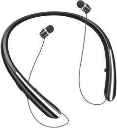 écouteurs écouteurs rétractables Promotion Écouteurs d'écouteurs pour bande de cou bluetooth rétractable, casques sans fil des écouteurs stéréo Écouteur