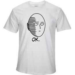 one punch man shirt Canada - The COOLMIND Cotton ANIME One Punch Man Printed Men T Shirt Fashion Cool Comfortable Mens Tshirt Casual T-shirt for Men polo sports clothes