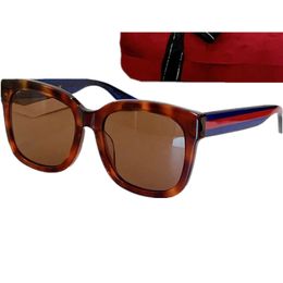 Hotsale Star/Model 034 Gradient Sunglasses UV400 55-18-145 Unisex Fashion multi-color strip lightweight plank square fullrim goggles for prescrition fullset case