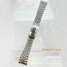 Watch Bands Strap 20mm Silver Gold Jubilee Bracelet Slide Glide Lock Clasp 904L Stainless Steel Fit Case Band Hele22