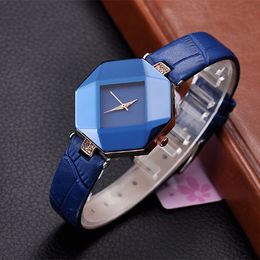 New Luxury Quartz Leather Watch Women Fashion Wristwatch Analog Brief mujer Watches Casual Relojes female mini band clock