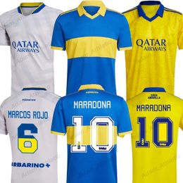 Calcio Maradona Camiseta Pavon Riquelme Jersey Maglia Boca Juniors 2020-2021 