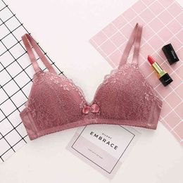 Women Multi Colour Sexy Underwear Seamless Bras Thin Push Up Lingerie Wireless Brasserie Abc Cup Large Top Bralette Girl Fashion L220726