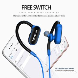 R10 Bluetooth Compatible 5.1 Headset Sports Wireless Stereo Headset Subwoofer Neck-Mounted Waterproof Headset