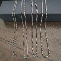 Chains Pure Titanium Curb Chain/Necklace - 2.2mm 2.8mm And 3.5 MmChains