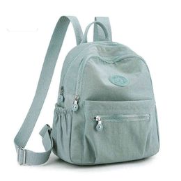 Backpack Style Bag2022 New Fashion Lightweight Travel Bag Large Capacity Female Simple and Versatile School 220723
