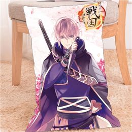 Pillow Case Anime Dakimakura Ikemen Sengoku Mori Ranmaru Decorative Cover 60cm Home Decoration Pillowcases PrintedPillow