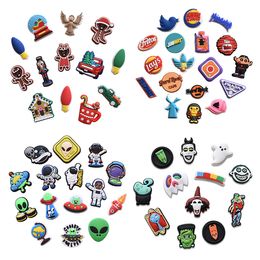 Fast delivery mexican Team shoe charms wholesale soft rubber PVC croc charms accessories for clog