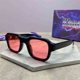 Brand designer luxury sunglasses for men American Fashion Rhude Ins Super Personalised Men's and Women's Premium Goods sun glasses retro 001