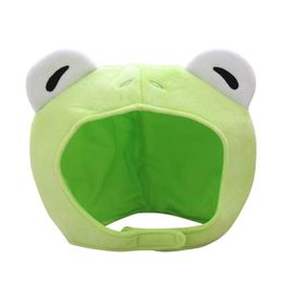 Berets Plush Frog Animal Earflap Warm Beanie Cap Hat Costume Parties Supplies Kids Educational Toys For Children GiftsBerets BeretsBerets
