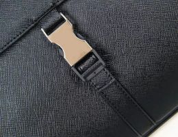 Designer High Quality Mens Briefcase Business Bag Cowhide Laptop Handbag Men's Work Tote Fast Post Big Brand Leather Shoulder Bag