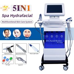 8 in 1 Diamond Microdermabrasion beauty machine oxygen spray blackhead removal Water Dermabrasion Aqua Peeling SPA equipment