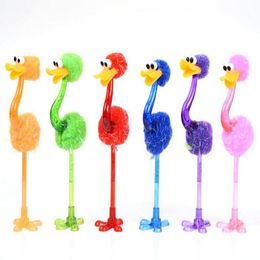 Ostrich Ballpoint Pen Student Stationery Creative Cartoon Toy Pens Office School Pen Children Best gifts