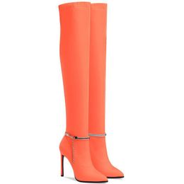 Descuento Botas Rojas Largas Para Mujer 2022 en venta en DHgate.com
