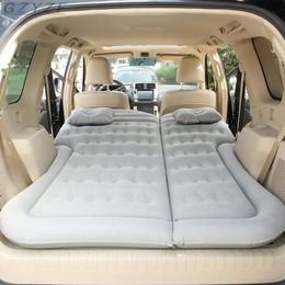 Other Interior Accessories Car Inflatable Bed SUV Rear Row Auto Mattress Travel Sleeping Pad Off-road Air Camping Mat AccessoriesOther
