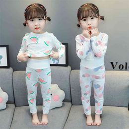 Toddler Clothes For Girls Floral Tshirt Pants Girls Clothing Casual Style Girls Clothes Set Spring Autumn Children's Clothing 210412
