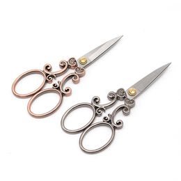 Stainless Steel Vintage Scissors Tools Sewing Fabric Cutter Embroidery Tailor Thread Scissor Tool for Sewing Shears 20220614 D3