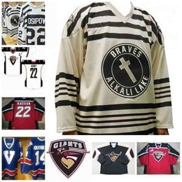 Thr 37404014 DOUGHERTY Vancouver Giants 22 HENRY 22 KASSIAN Hockey Jersey stitch embroidery can be Customised with any number and name