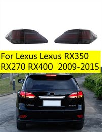 Car LED Tail Lights For Lexus RX350 Taillight Assembly Running Light 2009-15 RX270 RX400 Rear Fog Brake Turn Signal Lamp