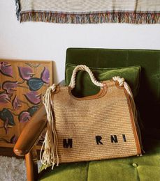 Storage Bags Summer Straw Stitched Leather Beach Letter Print One Shoulder Oblique Cross Portable Ladies Bag Fashion Mujer HandbagStorage From Cookfurnace, &Price; | DHgate.Com - Image 2