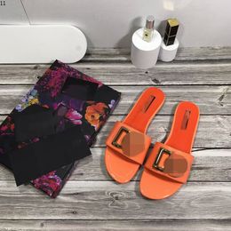 Top Luxury Deva Women Leather Slides Sandal Horsebit Gold-toned Outdoor Lady Beach Sandals Casual Ladies Comfort Walking Shoes mkjjj45686