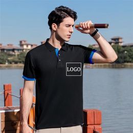 Fashion all match sports custom POLO shirt DIY design pattern casual breathable top Exclusive 220614