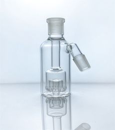 bong smoke thick glass tube hookah bubbler with 45 degree bevel with 1 birdcage perc 18mm connector