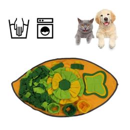 Snuffle Mat for Dogs Dog Nosework Feeding Mat Pet Interactive Dog Puzzle Toys Encourages Natural Foraging Skills for Training and Stress Relief