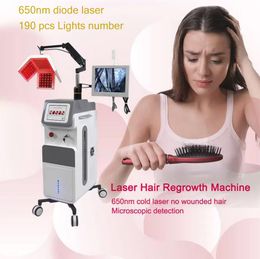 650Nm Wavelength Laser Hair Growth Laser Machine To Trichology And Clinics Diode Hair Regrowth