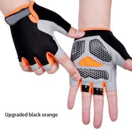 Half Finger Gloves Gym Fitness Anti Slip Women Men Summer Fishing Cycling less Female Bicycle Bike 220624