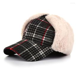XIAXIACP Windproof Hat warm Lei Feng Cap Reflective neck warmer hat Outdoor for men and women with Ear Flap Winter waterproof rain snow,A 