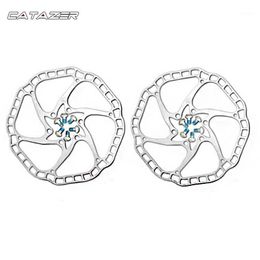 Bike Brakes Super-light Bicycle Hydraulic Disc Brake Rotors MTB Road Racing Rotor 140mm 160mm 44mm 6 Bolts 68g/pc