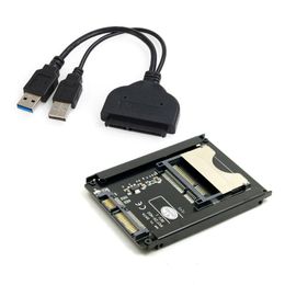 Computer Cables & Connectors 22Pin To USB 3.0 CFast Card Adapter 2.5 Inch Hard Disc Case SSD HDD Reader For PC LaptopComputer