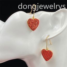 dangle hoops Australia - Stud Charm Luxury Earrings Women Dangle Chandelier Hoop Huggie Designer Earings Vintage Ear Cuff Fashion Earring Temperament Pearl Earrings Bangle Dongjewelrys