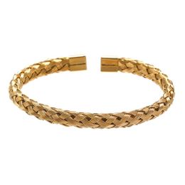 Bangle Gold/steel Stainless Steel Titanium Men Bracelets Bangles Fashion Adjusted Twined Open Male Viking JewelryBangle BangleBangle