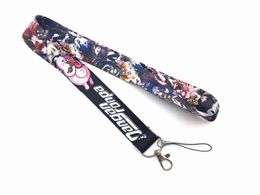 Cell Phone Straps & Charms 10pcs Dwlp cartoon Chain Neck Strap Keys Mobile Lanyard ID Badge Holder Rope Anime Keychain Party Good Gifts for boy girl 2022 #98