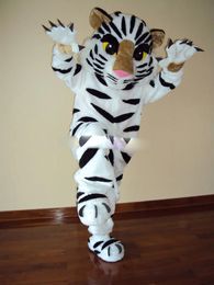 New arrival Cute Cartoon Character Adult lovely tiger Mascot Costume Fancy Dress Halloween party costume