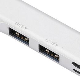 Hubs C Docking Station USB Hub With 3.0 5Gbps Dongle Aluminum Alloy For LaptopUSB