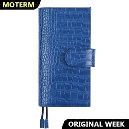 Moterm Original Weeks Cover for Hobo Weeks/ Mega with Back Pocket and Double Clasps Notebook Diary Planner Agenda Organiser 220401