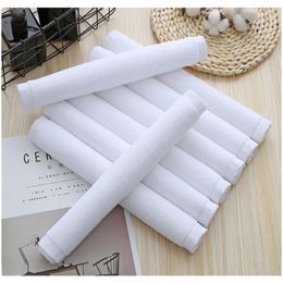 Towel Cotton Washcloths Small Square Towels Kindergarten Pure Cottons Children White Towels