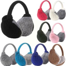 Berets Earmuffs Winter Kawaii Knitted Unisex Warm Comfortable Headphones Ear Cute Skiing Colorful Protect J3w3Berets Davi22