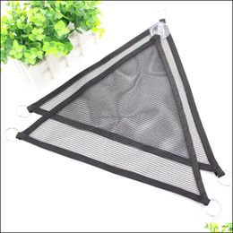 Reptile Supplies 2 Pcs/Set Pet Mesh Hammock With Suction Cup Play Toys Sw Dhsfg