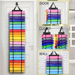 Hooks & Rails 48 Grids Roll Holder Compartments Oxford Weatherproof Storage Rack Wall Mount Hanging Craft Organiser