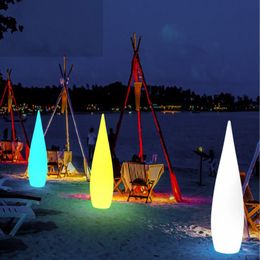 Outdoor Water Droplets Shaped Landscape Lamp Waterproof IP 65 Remote Control LED Bright Garden bedroom Lights Wedding Holiday Decoration